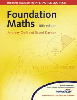 Foundation Maths by Anthony Croft Paperback
