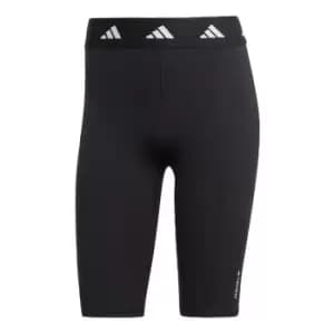 adidas Techfit Period Proof Bike Short Leggings Womens - Black