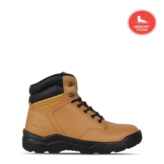 Dunlop Dakota Steel Toe Cap Boots Honey male 6 (39)