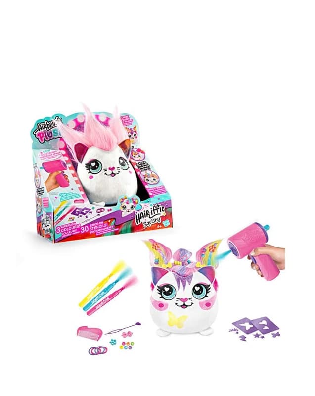 Airbrush Plush Airbrush Plush Hair'iffic Squish - Airbrush Plush Female VI51401