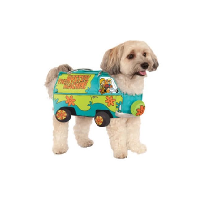 Scooby Doo The Mystery Machine Dog Costume Light Green unisex