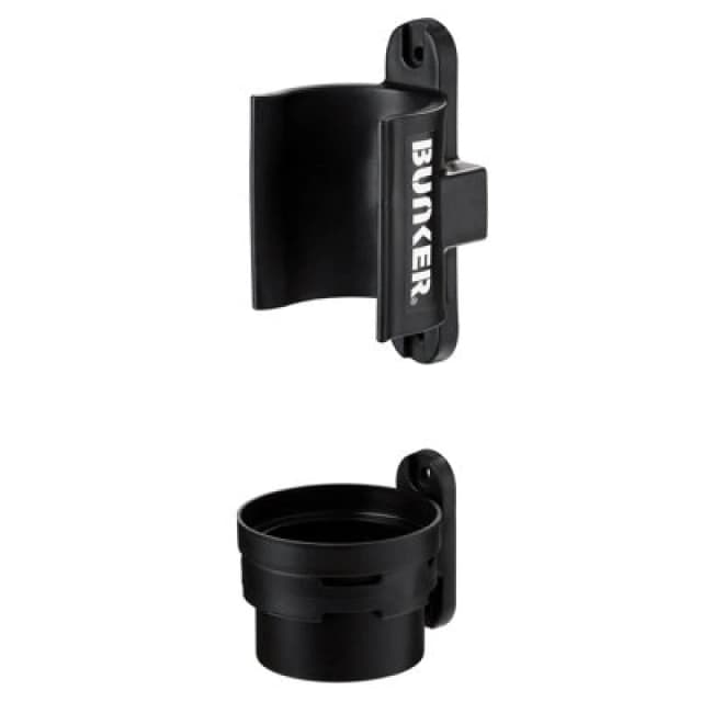 Bunker Magnetic Grease Gun Holder and Drip Tray Black 30981