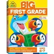 school zone big first grade workbook ages 6 to 7 1st grade beginning readin