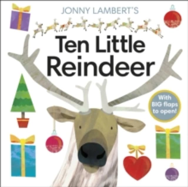 Jonny Lambert Jonny Lambert's Ten Little Reindeer Book Multi unisex