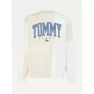 Tommy Jeans Tommy Jeans Collegiate Sweatshirt Mens - Beige