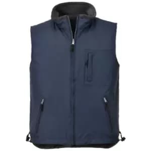 Portwest S418NARS - sz S RS Reversible Bodywarmer - Navy