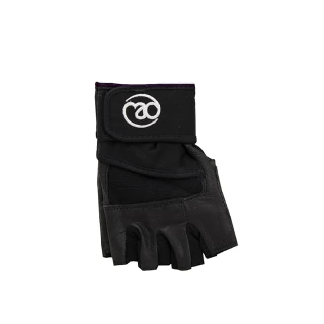 Fitness Mad Mens Suede Training Gloves in Black Size: Large Black Male L