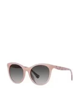 Ralph Lauren Round Sunglasses - Shiny Opal Rose, Pink, Women