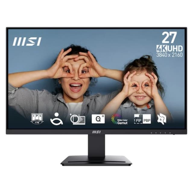 MSI PRO MP273U 27" 4K Ultra HD Monitor - Black