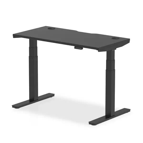 Dynamic Office Solutions Air Black Series Slimline Height Adjustable Desk HA01277