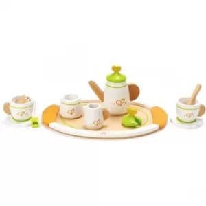 Hape Tea Set for Two Wooden Playset
