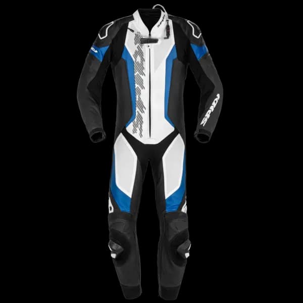 Spidi Laser Pro Perforated Black Blue 1 Piece Racing Suit Size 48