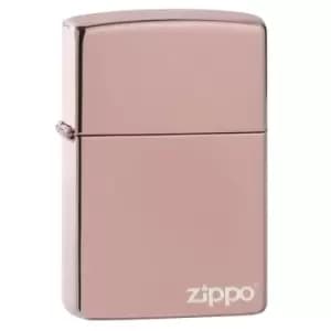 Zippo PL49190 Classic High Polish Rose Gold Zippo Logo windproof lighter