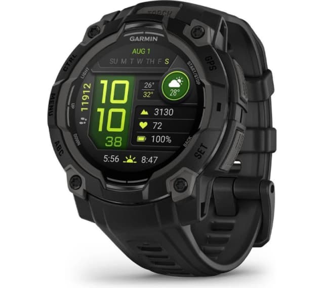 Garmin 010-02936-00 Instinct 3 AMOLED Outdoor GPS Smartwatch