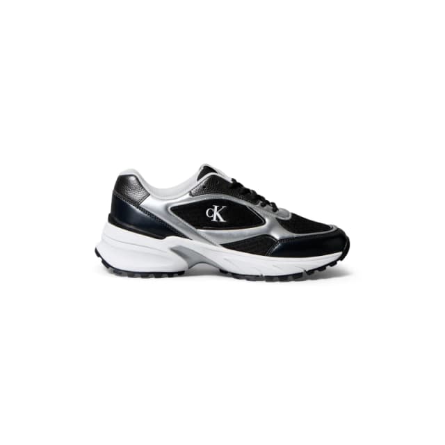 Calvin Klein Mens Hike Runner Runners Black/Silver male 7 (41)