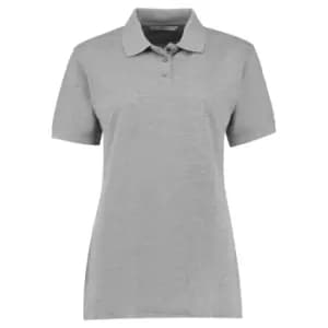 Kustom Kit Ladies Klassic Superwash Short Sleeve Polo Shirt (22) (Heather Grey)