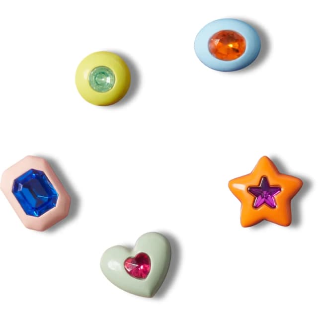 Crocs Jibbitz Crocs Poptimism Tiny Shapes (x5) Multicolore Unisex TU