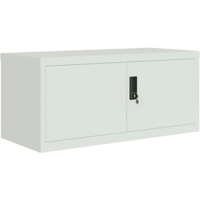 VIDAXL File Cabinet Light Grey 90x40x40cm Steel Vidaxl 8720845889395
