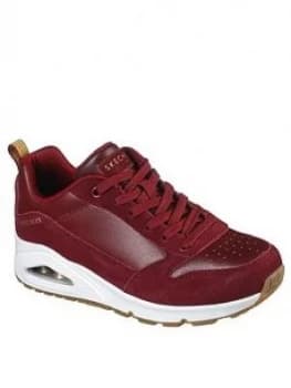 Skechers Uno Trainer - Dark Red