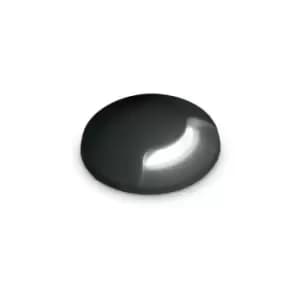Garden recessed Way Plastic Black 1 bulb 12cm