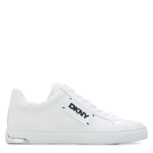 DKNY Aelix Lace Up Trainers White female UK 4