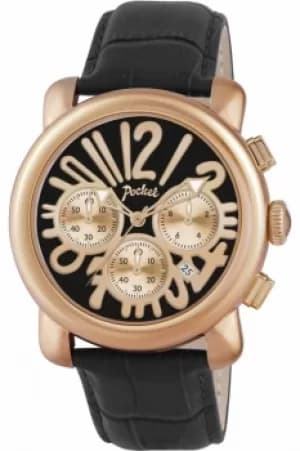 Mens Pocket-Watch Rond Chrono Grande Chronograph Watch PK3022
