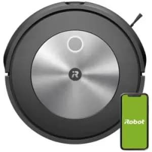 iRobot Roomba J7158 Robotic vac Grey, Black App-controlled