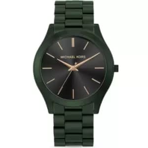 Mens Michael Kors Stainless Steel Slim Runway