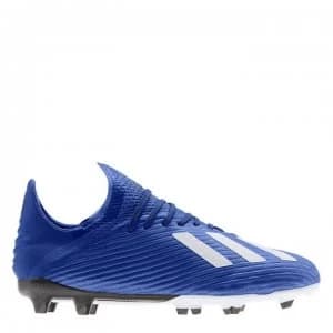 adidas X 19.1 Junior FG Football Boots - TeamRoyal/White
