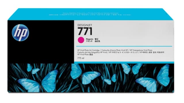 HP CE039A/771 Ink cartridge magenta 775ml for HP DesignJet Z 6200