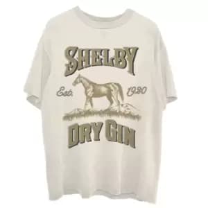 Peaky Blinders - Shelby Dry Gin Unisex XX-Large T-Shirt - Natural
