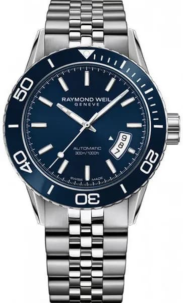Raymond Weil Watch Freelancer Mens - Blue RW-1332