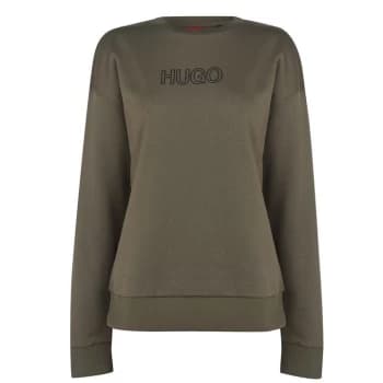 Hugo Nakira 3 Crew Sweater - Khaki 250