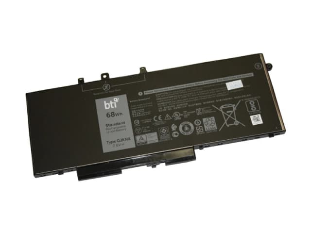 BTI BTI 4-cell 65Wh KCM82 compatible laptop battery for Dell Latitude 5480 5490 - 18 month warranty KCM82-BTI