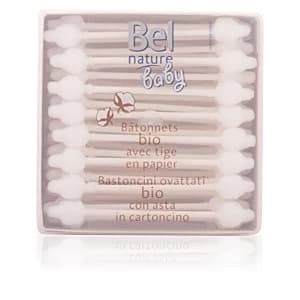 NATURE ECOCERT bastoncillos seguridad algodon 100% 56 pz