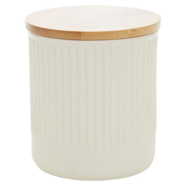 Premier Housewares Maison by Premier Geome 550ml Storage Canister Cream