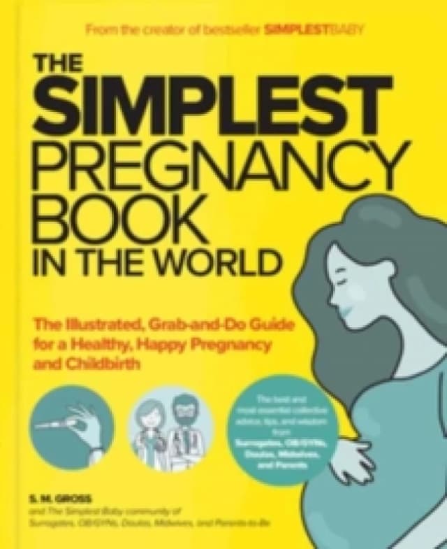 The Simplest Pregnancy Book in the World : The Illustrated, Grab-and-Do Guide for a Healthy, Happy Pregnancy and Childbirth Paperback / softback