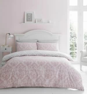 Catherine Lansfield Damask Easycare Bedding Set - Double