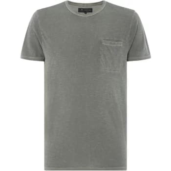 Label Lab Ripley Slub Crew Neck T-Shirt - Military Green
