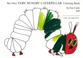 my own very hungry caterpillar coloring book