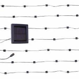 Charles Bentley Gazebo 60 x LED Solar Lights 4m