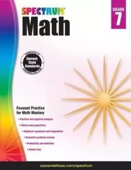 Spectrum Math Workbook, Grade 7 by Spectrum