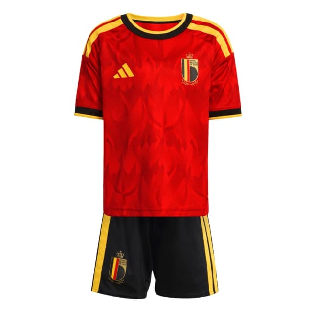 adidas Belgium Home Minikit World Cup 2026 Infants Red/Gold unisex 2-3 Years
