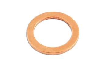 Copper Sealing Washer M10 x 14 x 1.0mm Pk 100 Connect 31830
