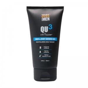 Zeos For Men QU3 Hair Body Shower Gel 150ml