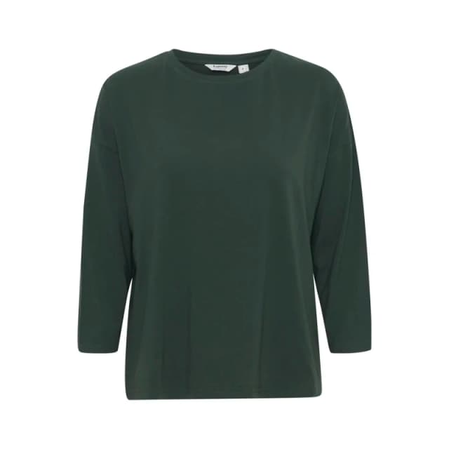 b.Young Womens three-quarter sleeve T-Shirt b.young Pamila Vert Female XL