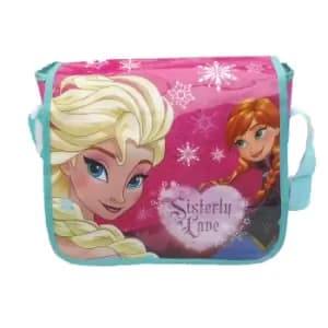 Frozen Childrens/Kids Sisterly Love Messenger Bag (One Size) (Pink)