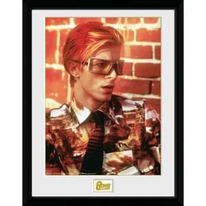 David Bowie Glasses Collector Print