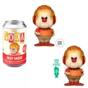 Year Without Santa Heat Miser Vinyl Soda With Collector Can