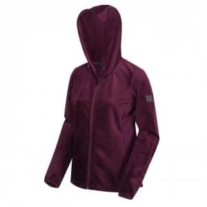 Regatta Siddington Full Zip Hooded Fleece - Prune/Prune